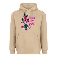 Mushroom stuck on you cactus Heavyweight Hoodie - BarkalooDesign