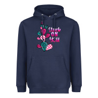 Navy stuck on you cactus Heavyweight Hoodie - BarkalooDesign