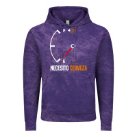 Cloud Purple Mexican beer necesito cerveza cool & funny sayings Vintage Hoodie - longCreatives