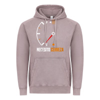Vintage Zinc Mexican beer necesito cerveza cool & funny sayings Vintage Hoodie - longCreatives