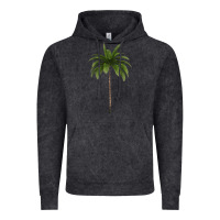 Vintage Black Tropical Palm Tree Vintage Hoodie - longCreatives