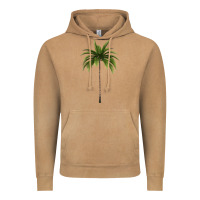 Vintage Camel Tropical Palm Tree Vintage Hoodie - longCreatives