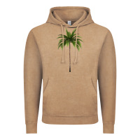 Vintage Coffee Tropical Palm Tree Vintage Hoodie - longCreatives