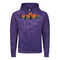 Cloud Purple Trout Fly Fishing Nature Outdoor Fisherman Gift Vintage Hoodie - longCreatives