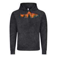 Vintage Black Trout Fly Fishing Nature Outdoor Fisherman Gift Vintage Hoodie - longCreatives