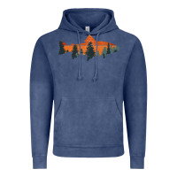 Vintage Denim Trout Fly Fishing Nature Outdoor Fisherman Gift Vintage Hoodie - longCreatives