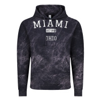 Cloud Black Miami Ohio OH Vintage Vintage Hoodie - longCreatives