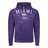 Cloud Purple Miami Ohio OH Vintage Vintage Hoodie - longCreatives