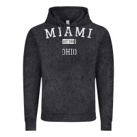 Vintage Black Miami Ohio OH Vintage Vintage Hoodie - longCreatives