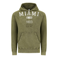 Miami Ohio Oh Vintage Vintage Hoodie | Teevron