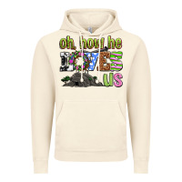 Vintage Artic Easter Day Oh he loves us Vintage Hoodie - OliviaCreatesArt