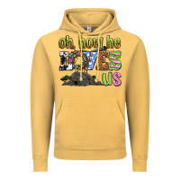Vintage Mustard Easter Day Oh he loves us Vintage Hoodie - OliviaCreatesArt