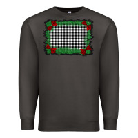 Smoke christmas black and white background Premium Sweatshirt - BarkalooDesign