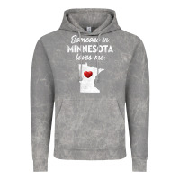 Cloud Rock Someone In Minnesota Loves Me  Minnesota  MN Vintage Hoodie - longCreatives