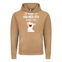 Vintage Camel Someone In Minnesota Loves Me  Minnesota  MN Vintage Hoodie - longCreatives