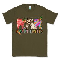 Army Green Happy Easter Dental Classic Tee - HowdyJamesFarm