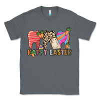 Charcoal Heather Happy Easter Dental Classic Tee - HowdyJamesFarm