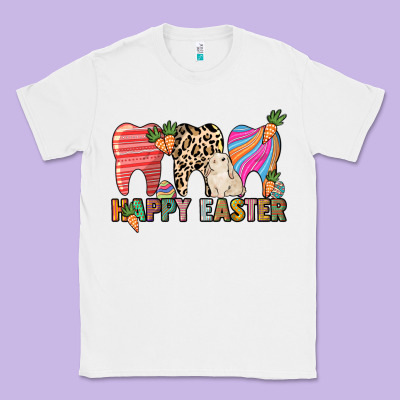 Happy Easter Dental Classic Tee Designed By Howdyjamesfarm