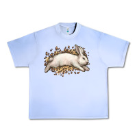 Grape Ice Bunny Rabbit leopard Easter Day Urban Heavy Tee - HowdyJamesFarm