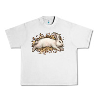 Lunar Rock Bunny Rabbit leopard Easter Day Urban Heavy Tee - HowdyJamesFarm