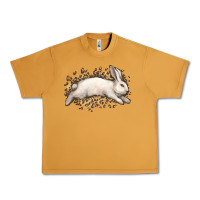 Peanut Butter Bunny Rabbit leopard Easter Day Urban Heavy Tee - HowdyJamesFarm