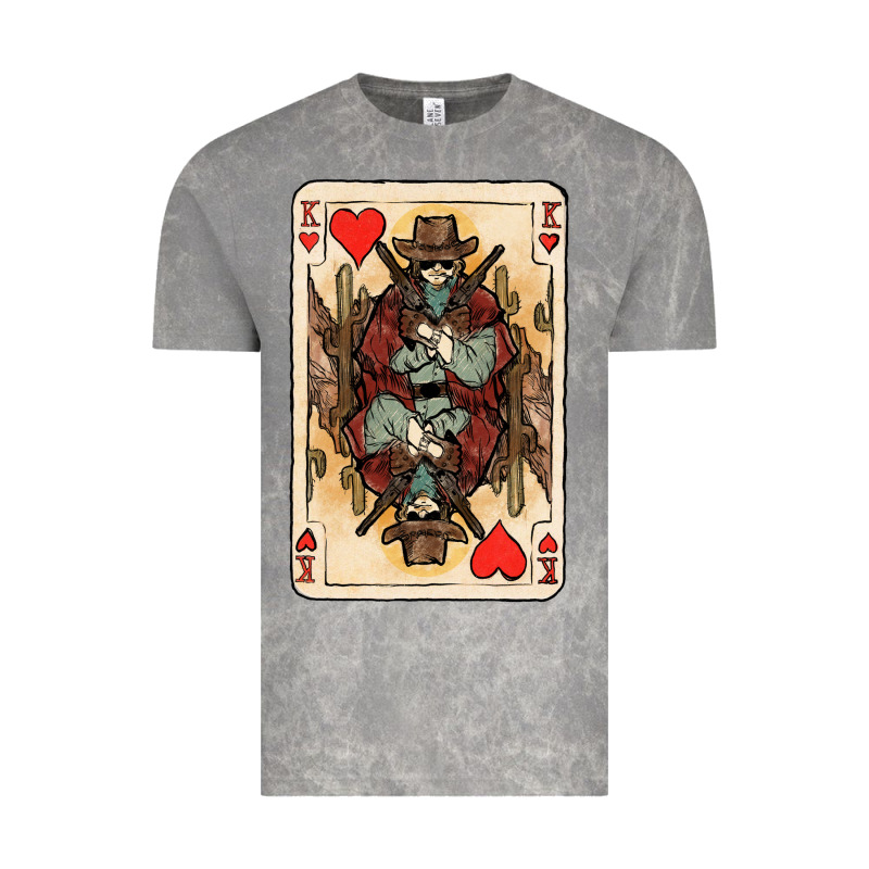 King Of Hearts Cowboy Vintage Tee by HowdyJamesFarm | Teevron