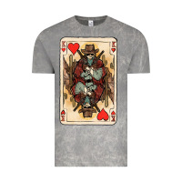 Cloud Rock King Of Hearts Cowboy Vintage Tee - HowdyJamesFarm