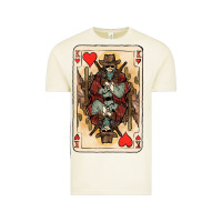 Vintage Arctic King Of Hearts Cowboy Vintage Tee - HowdyJamesFarm