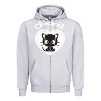 Heather Grey Chococat Sweet Valentine Zipper Hoodie - longCreatives