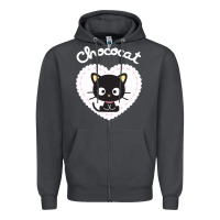 Smoke Chococat Sweet Valentine Zipper Hoodie - longCreatives