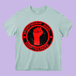 Northern Soul Keep The Faith Heavy Core Tee Designed By Bettercallsaul