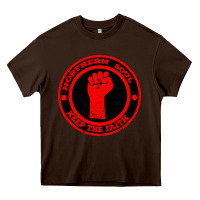 Chocolate Brown Northern Soul Keep the Faith Heavy Core Tee - Bettercallsaul