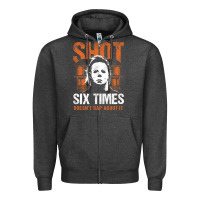 Charcoal Heather halloween shot 6 times t shirt Zipper Hoodie - longCreatives