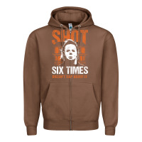Chestnut halloween shot 6 times t shirt Zipper Hoodie - longCreatives