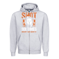 Heather Grey halloween shot 6 times t shirt Zipper Hoodie - longCreatives