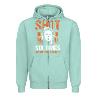 Seafoam halloween shot 6 times t shirt Zipper Hoodie - longCreatives
