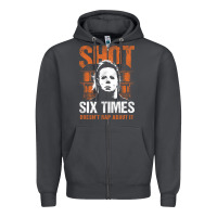 Smoke halloween shot 6 times t shirt Zipper Hoodie - longCreatives