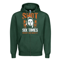 Sports Green halloween shot 6 times t shirt Zipper Hoodie - longCreatives