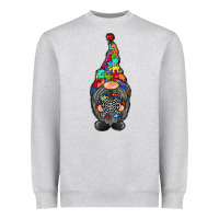 Heather Grey gnome autism Heavyweight Sweatshirt - RacoonDesign