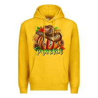 Lemon Hello Pumpkin Premium Hoodie - CowhideDigitalArt