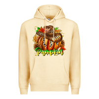 Pina Colada Hello Pumpkin Premium Hoodie - CowhideDigitalArt