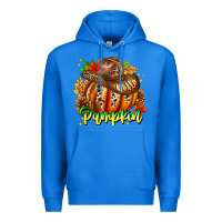 True Royal Hello Pumpkin Premium Hoodie - CowhideDigitalArt