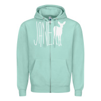 Seafoam Life Is Strange Max Jane Doe Zipper Hoodie - longCreatives