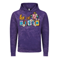 Cloud Purple Easter Day He is risen Vintage Hoodie - OliviaCreatesArt