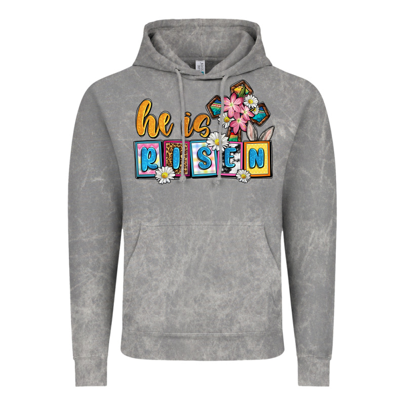 Easter Day He Is Risen Vintage Hoodie by OliviaCreatesArt | Teevron