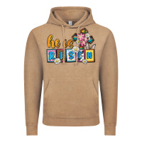 Vintage Coffee Easter Day He is risen Vintage Hoodie - OliviaCreatesArt