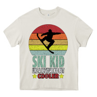 Cream ski kid like a regular kid but coolers Heavy Core Tee - Bettercallsaul