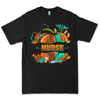 Black pumpkin nurse Premium Tee - NancyCooperArtShop
