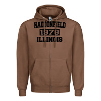 Chestnut Haddonfield Illinois Halloween 1978 Halloween Spooky Scary Gift Zipper Hoodie - longCreatives