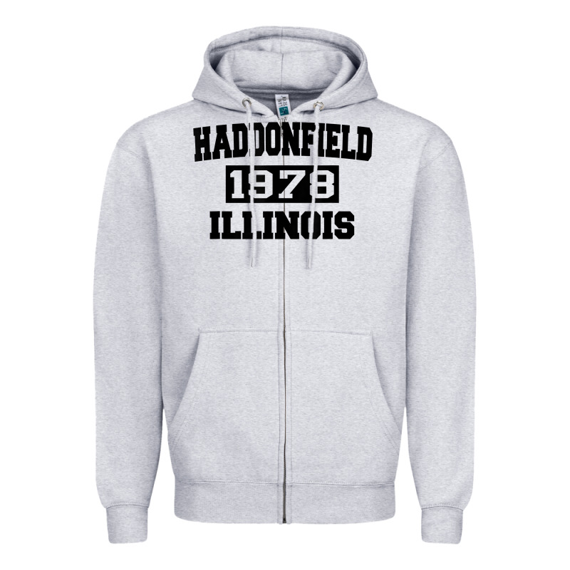 Haddonfield Illinois Halloween 1978 Halloween Spooky Scary Gift Zipper Hoodie by longCreatives | Teevron
